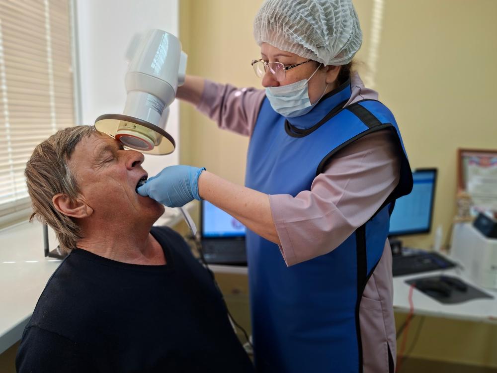 Белинская больница закупила новый рентгеновский дентальный аппарат.